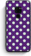 Smartfits Mint Polka Dots On Purple Huawei Mate 20 Θήκη