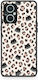 Smartfits Leopard Spots Black Cats On Cream Oppo Reno7 Lite Θήκη