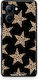 Smartfits Leopard Stars On Black Husă pentru Realme C33