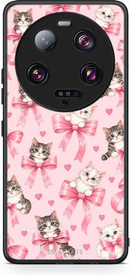 Smartfits Kittens Pink Bows On Pink Xiaomi 13 Ultra Θήκη
