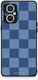 Smartfits Denim Blue Checkerboard Oppo Reno7 Lite Θήκη