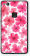 Калъф Smartfits с Розови Акварелни Цветя на Бял Фон за Huawei P10 Lite