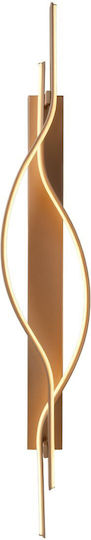 Lucide 52201-18-05 Lambada Wall Light Champagne 2700 K