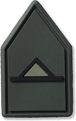 Survivors Embleme 3D de Poliție de Rever cu Velcro-Subcomisar cu Vizibilitate Redusă 06-Kaki-Olive Green