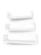 Ράφια White (3τμχ) 40x10x9εκ.