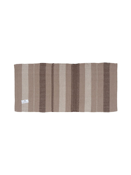 Viopros Rug Runner Cotton Beige 65x180cm