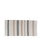 Viopros Cotton Ecru Runner Rug 65x180cm