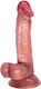 Guilty Toys Ρεαλιστικό Dildo με Βεντούζα