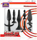 Nanma Pluguri Anale Set Negre