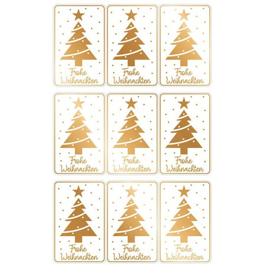 Einfache Bsb Christmas Aufkleber 1 Blatt