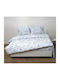 Viopros Single Quilt Set 160x240 cm Grey
