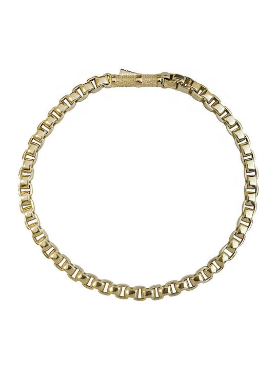 Daskalakis Men's 14K Gold Chain Bracelet