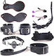 Guilty Toys BDSM Kit σε Μαύρο Χρώμα 8τμχ
