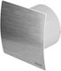 Viospiral Wall-Mounted Bathroom Ventilator 100mm Silver