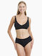 Ψηλόμεσα Γυναικεία Slip 2Pack Μαυρο