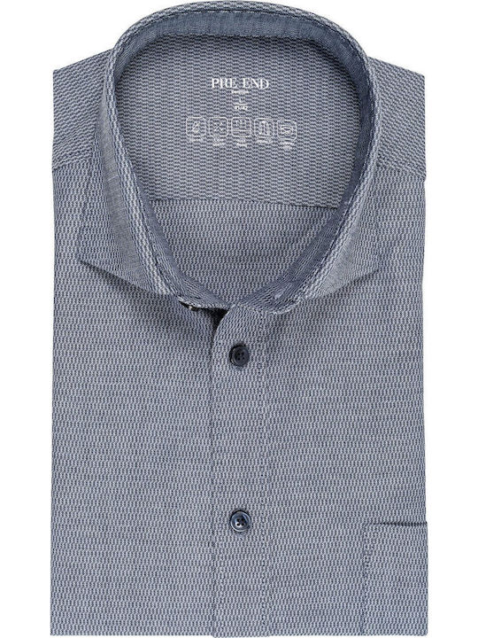 Long Sleeve Blue Shirt