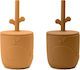 Done by Deer Wally Silicone Baby Cups Yellow 2 Pieces 120ml