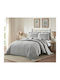 Liolios Home Ibiza Double Coverlet Grey 220x240cm