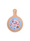 SP Souliotis Set de Masă Rotund din Lemn 27 cm