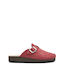 Anatomic Leather Pink Winter Women's Slippers