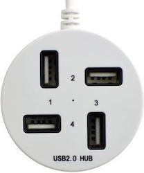 Diva USB Hub 4 Θυρών (USB-A) DW7312 Diva USB Hub 4 Θυρών (USB-A) DW7312