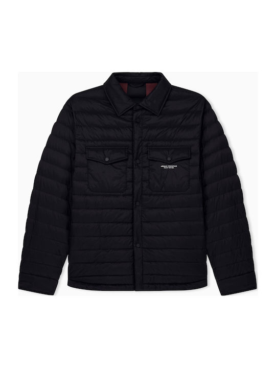 Denimjacke Schwarz