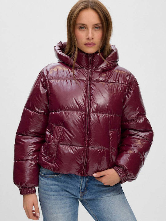 Vero Moda Κοντό Γυναικείο Puffer Μπουφάν για Χε...