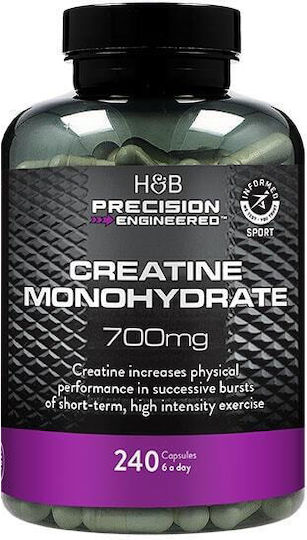 Creatină Monohidrat Precision Engineered Creatină Monohidrat 700 mg 240 Capsule