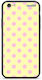 Smartfits Pink Polka Dots On Yellow Iphone 6 Plus 6s Plus Θήκη