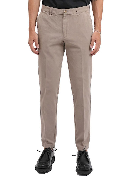 Boss Ανδρικό Παντελόνι Chino Ελαστικό Slim Fit ...