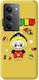Xiaomi Redmi 15 Labubu Mario Gelbe Silikon-TPU-Handyhülle