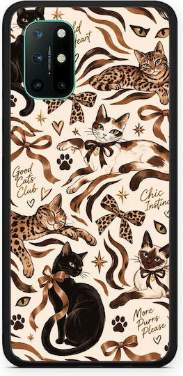 Smartfits Wild Cats Animal Print Collage Oneplus 8t Θήκη
