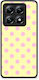 Smartfits Pink Polka Dots on Yellow Xiaomi 14T Pro Case