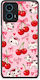 Smartfits Cherries Bows Kittens On Pink Motorola G34 5g Θήκη