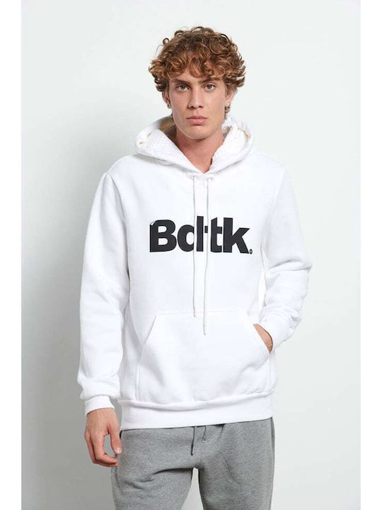 BodyTalk Φούτερ με Κουκούλα White