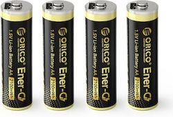 Orico Презареждащи се батерии AA 1.5V 4бр