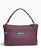Leather Women's Shoulder / Crossbody Bag Burgundy