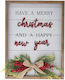 Set of 2 Pieces – Wooden Sign Have A Merry… 27x2.5x36 cm 79821