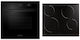 KSB 9014 BL Aufsatzbackofen 70 l mit Keramikkochfeldern B59,5 cm Schwarz