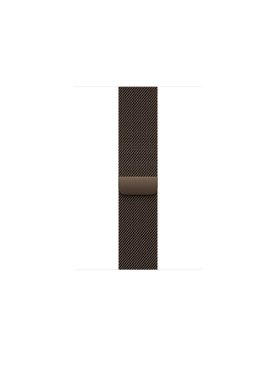 Apple Loop Σκούρο Μπρονζέ Μέγεθος M L Watch 46 Mm Λουράκι Ανοξείδωτο Ατσάλι Bronze Milanese (Apple 42mm)