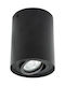Lampa Decken- und Wandleuchte mit GU10 Fassung in Schwarz