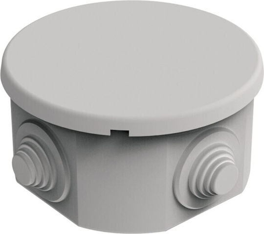 Eurolamp Outdoor Electrical Junction Box IP55 in Grey