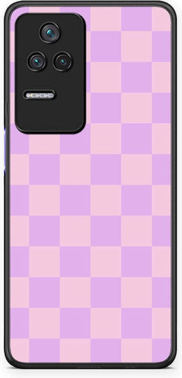 Smartfits Lavender Pink Checkerboard Xiaomi Poco F4 Redmi K40s Θήκη