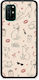 Smartfits Minimal Cat Fashion Doodles на кремав калъф за OnePlus 8T