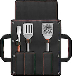 Kamado Joe Krafted Stainless Steel Tools 3-Piece Carry Case Kj15184726 Kamado Joe Krafted Stainless Steel Tools 3-Piece Carry Case Kj15184726
