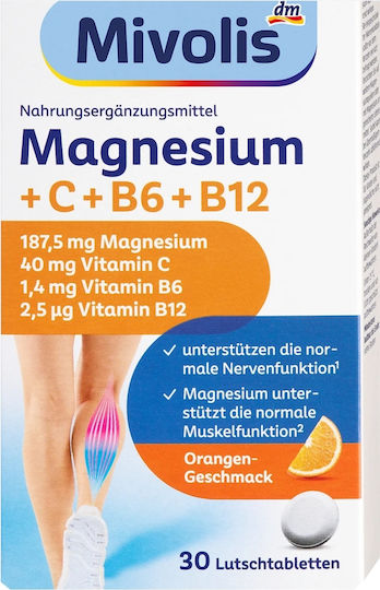 Magneziu + Vitamina C 45 g Portocală