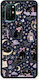 Smartfits Celestial Black Cats On Navy OnePlus 8T Hülle