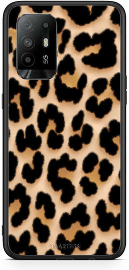 Smartfits Leopard Print Tan Large Oppo A94 5g F19 Pro Reno5 Lite Θήκη