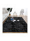 Kraft World Covor Dreptunghiular Negru 200x290cm CRP-ZR200290-Negru