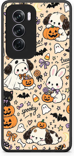 Smartfits Halloween Puppies Friends On Cream Oppo Reno12 Pro Case